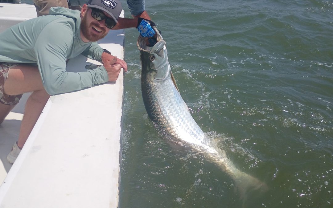 Hatteras NC Fishing Report: Bluefish, Red Drum, Cobia & Tarpon Action
